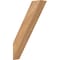 Ekena Millwork 3 1/2"W x 14"D x 22"H Traditional Smooth Knee Brace, Western Red Cedar BRC04X14X22TRA00SWR - alternate 1